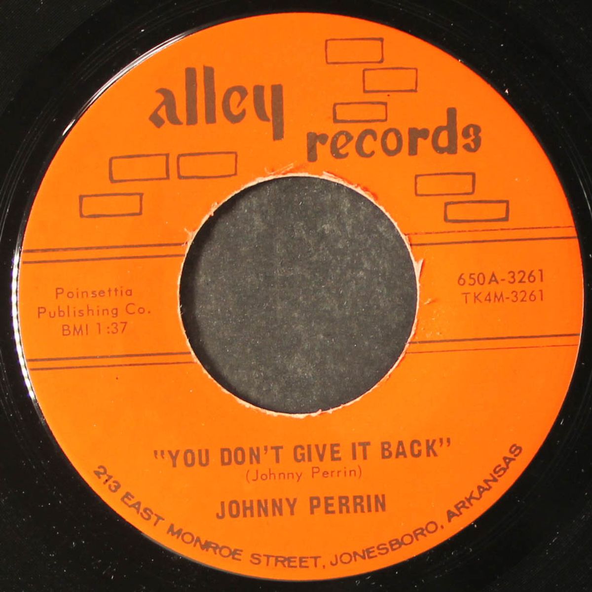 you don't give it back / i was a fool by JOHNNY PERRIN