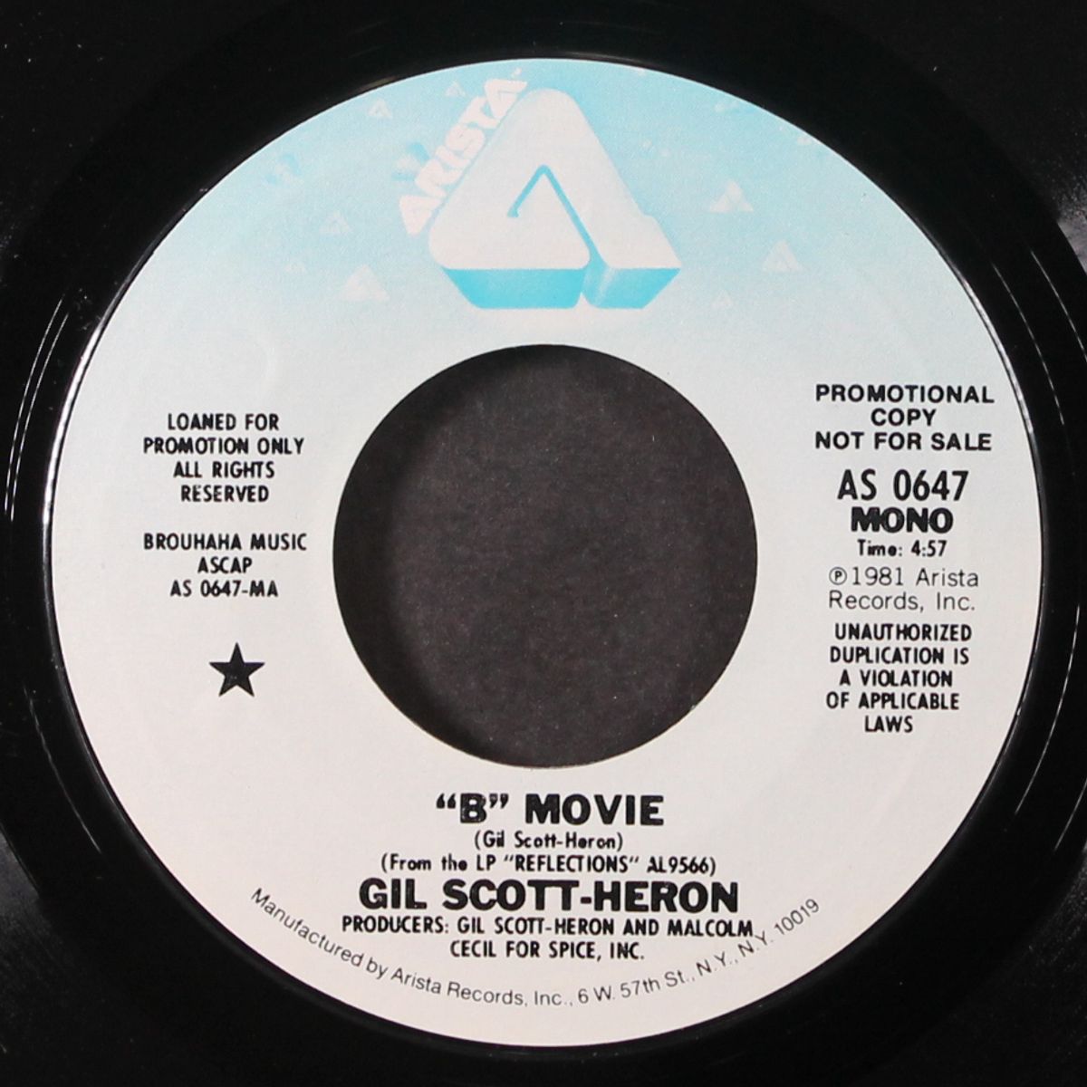 b movie / mono by GIL SCOTT-HERON