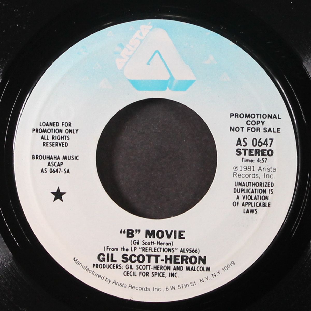 b movie / mono by GIL SCOTT-HERON