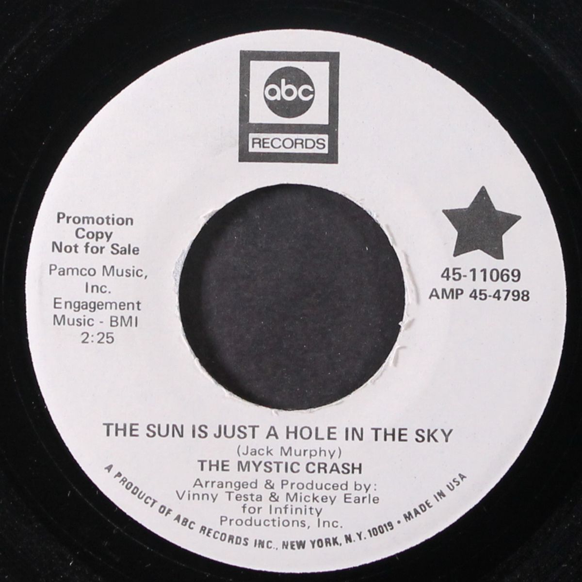 the sun is just a hole in the sky / land of love by MYSTIC CRASH