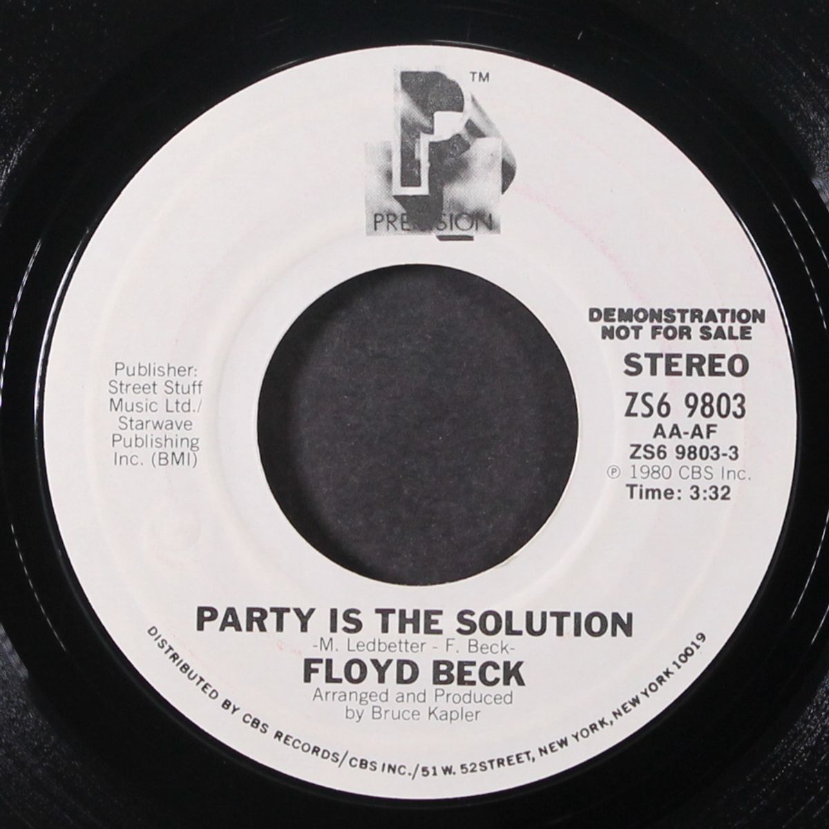 party is the solution / same by FLOYD BECK