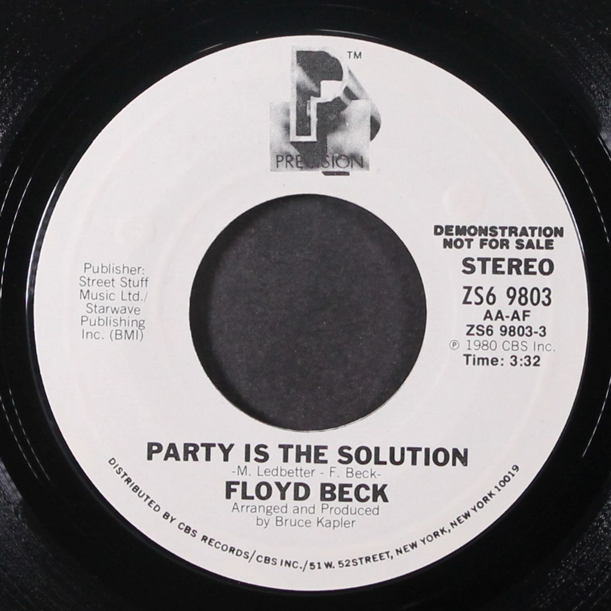party is the solution / same by FLOYD BECK