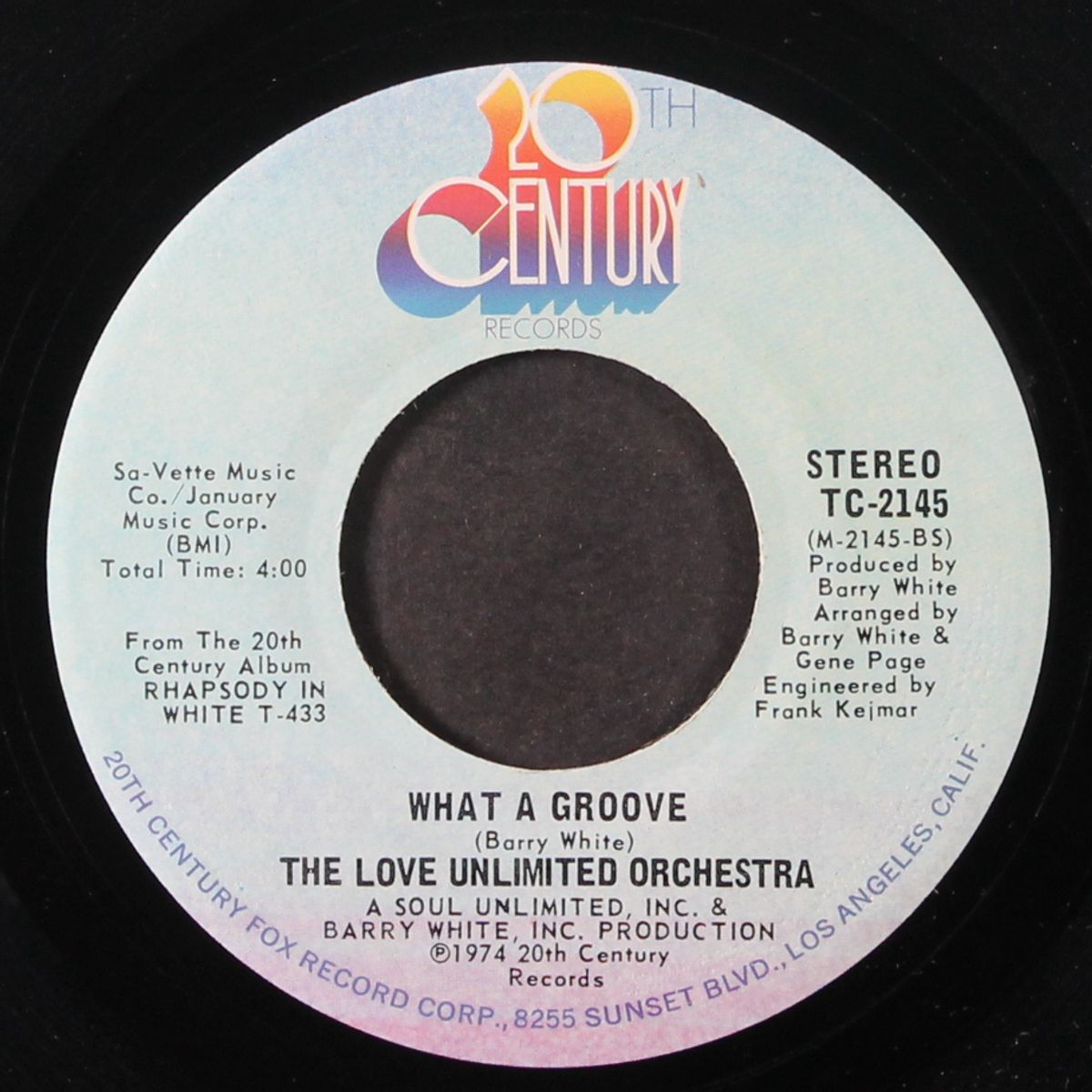 baby blues / what a groove by LOVE UNLIMITED ORCHESTRA