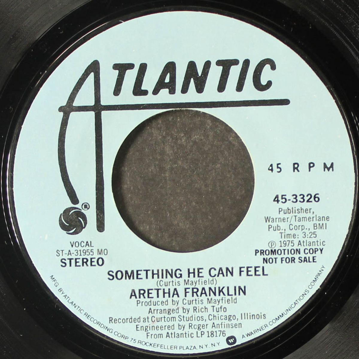 something he can feel / mono by ARETHA FRANKLIN