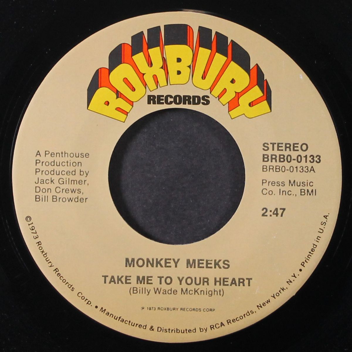take me to your heart / time and a place by MONKEY MEEKS