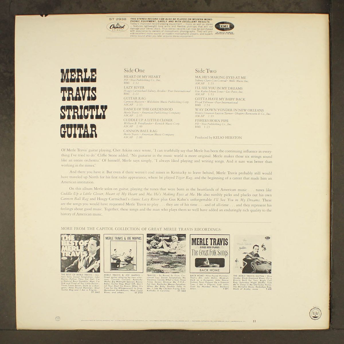 strictly guitar by MERLE TRAVIS