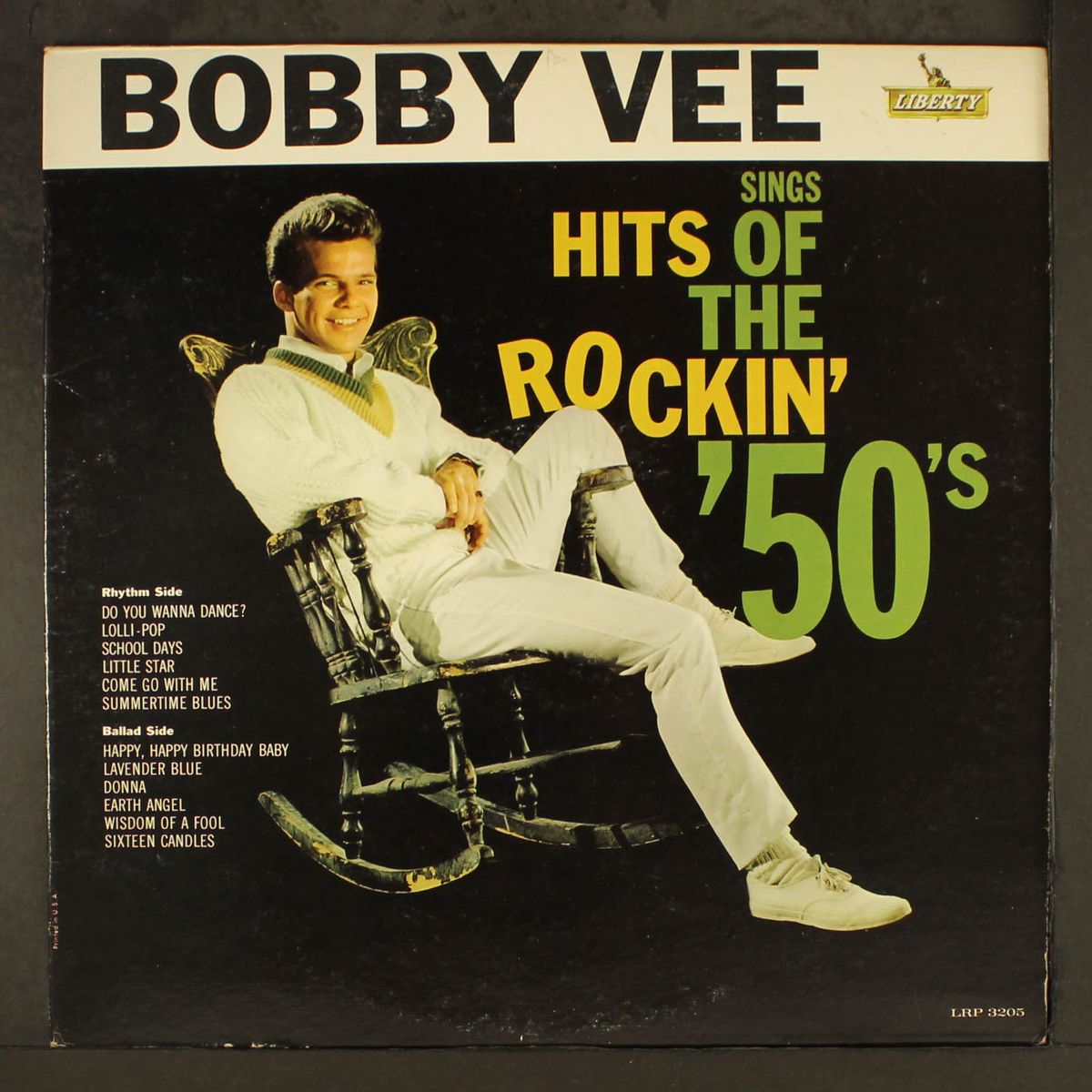 sings hits of the rockin' 50's by BOBBY VEE