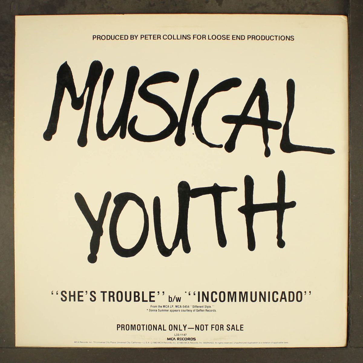 she's trouble by MUSICAL YOUTH