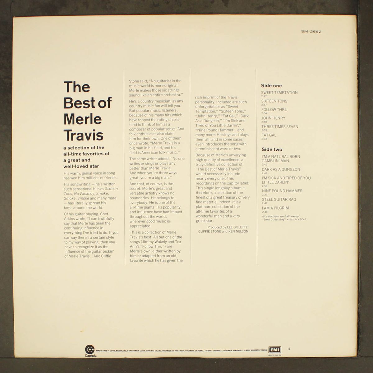 the best of by MERLE TRAVIS