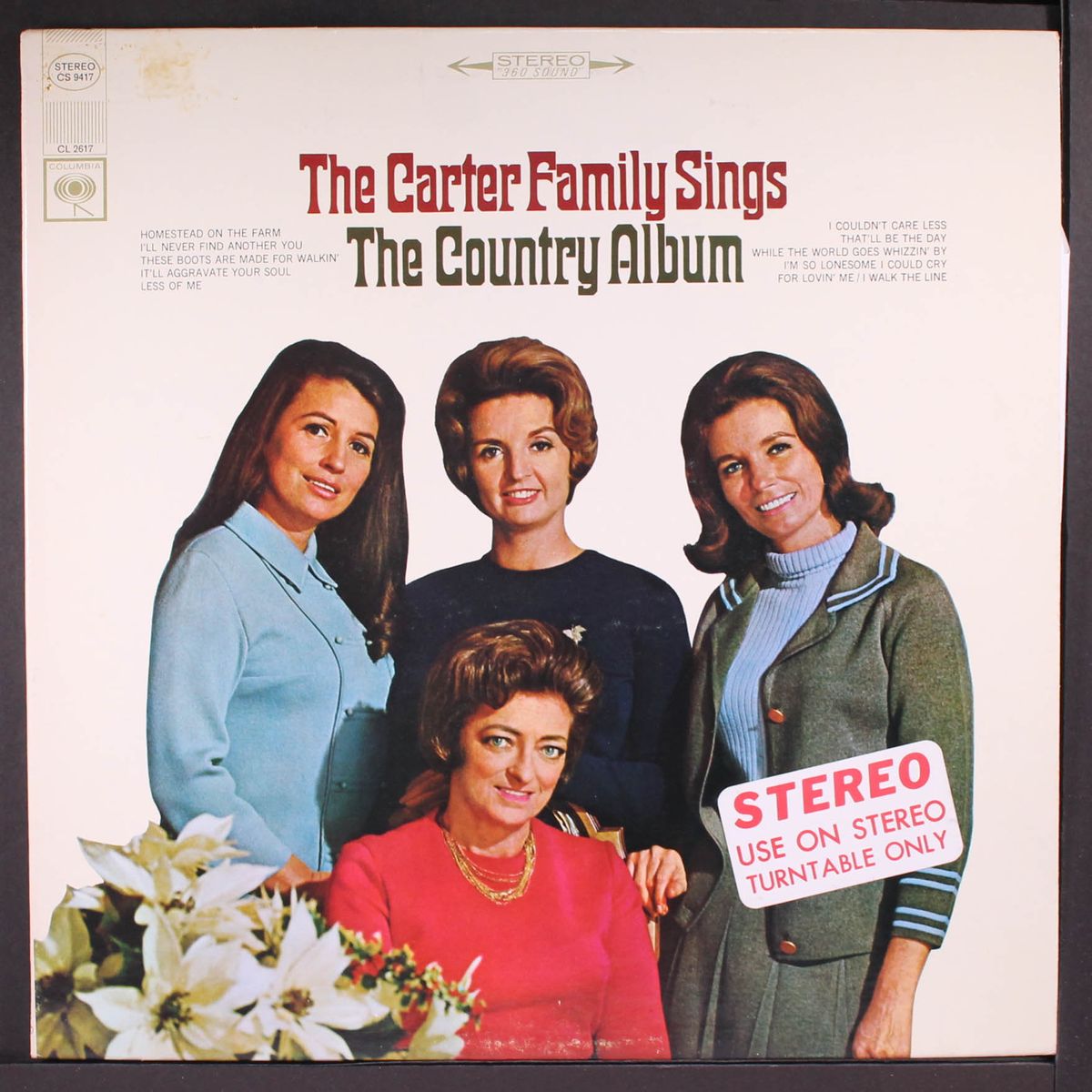 the country album by CARTER FAMILY