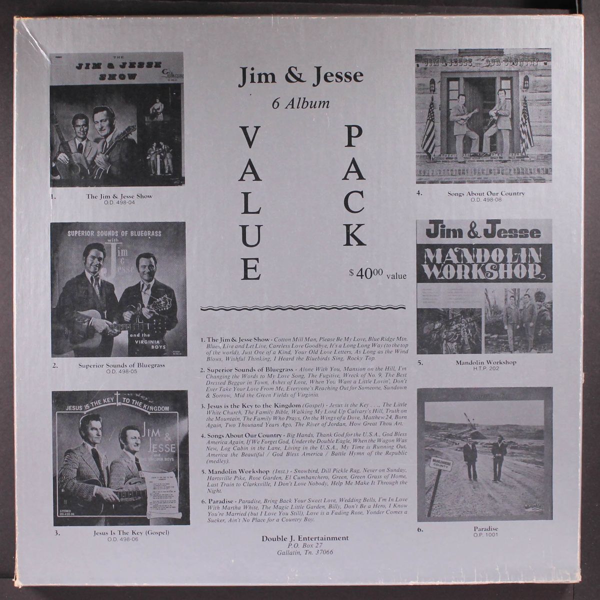 6 lp value pack by JIM & JESSE