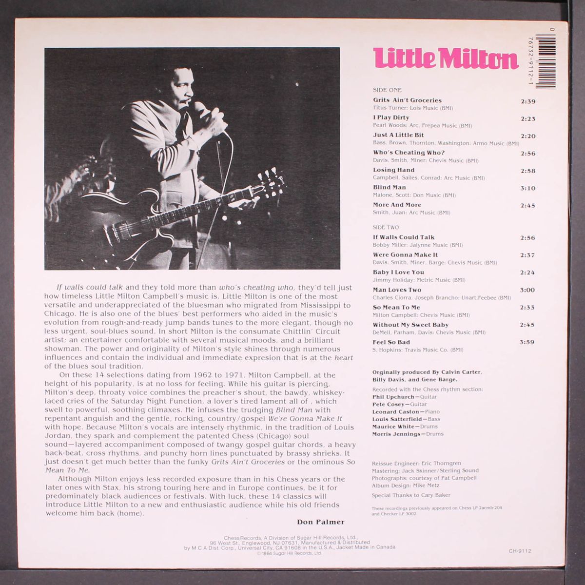 his greatest sides by LITTLE MILTON