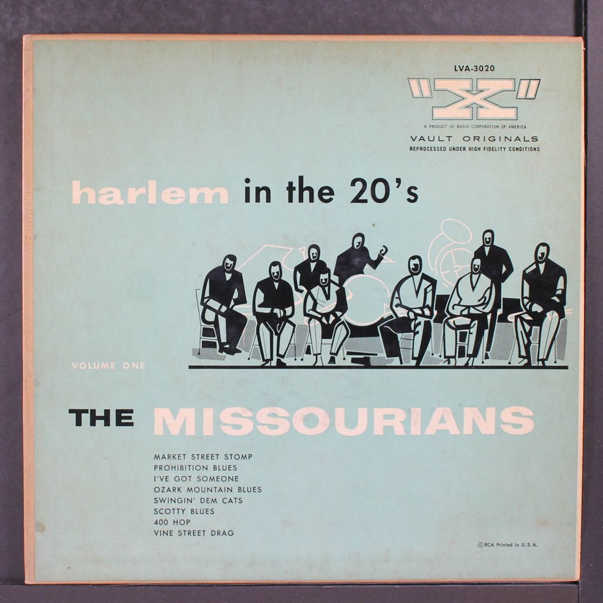 harlem in the 20's, vol. 1 by MISSOURIANS