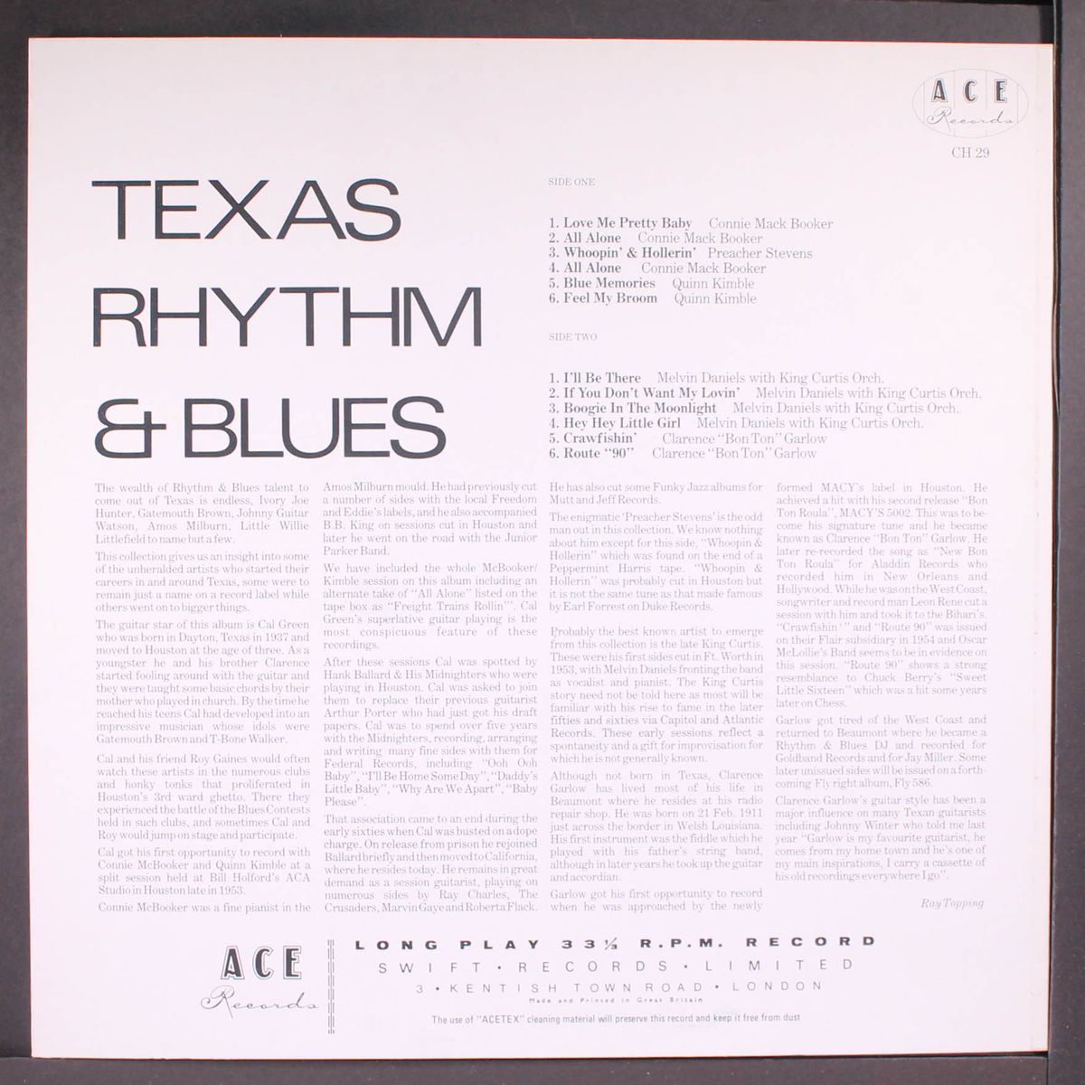 texas rhythm and blues by VARIOUS