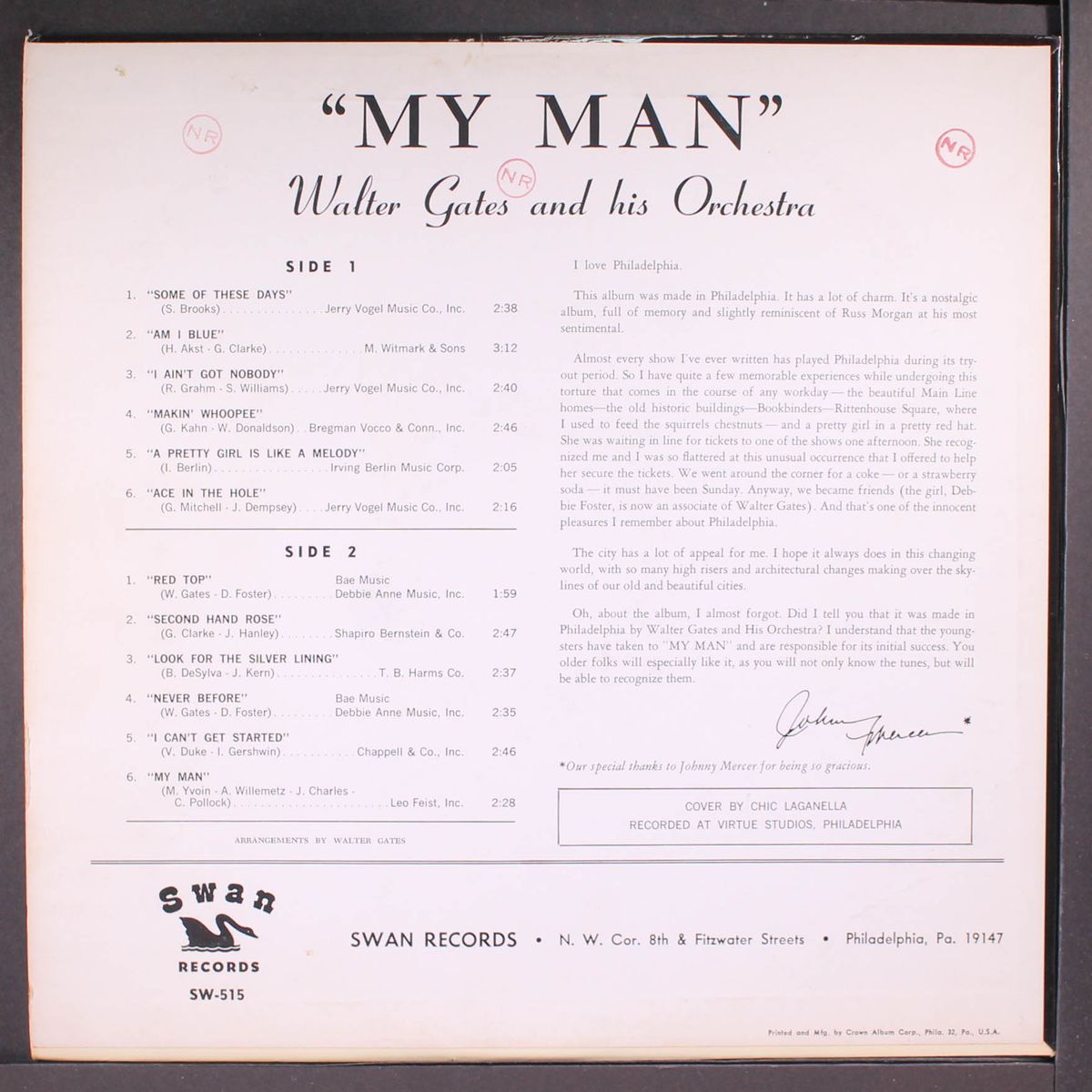my man by WALTER GATES