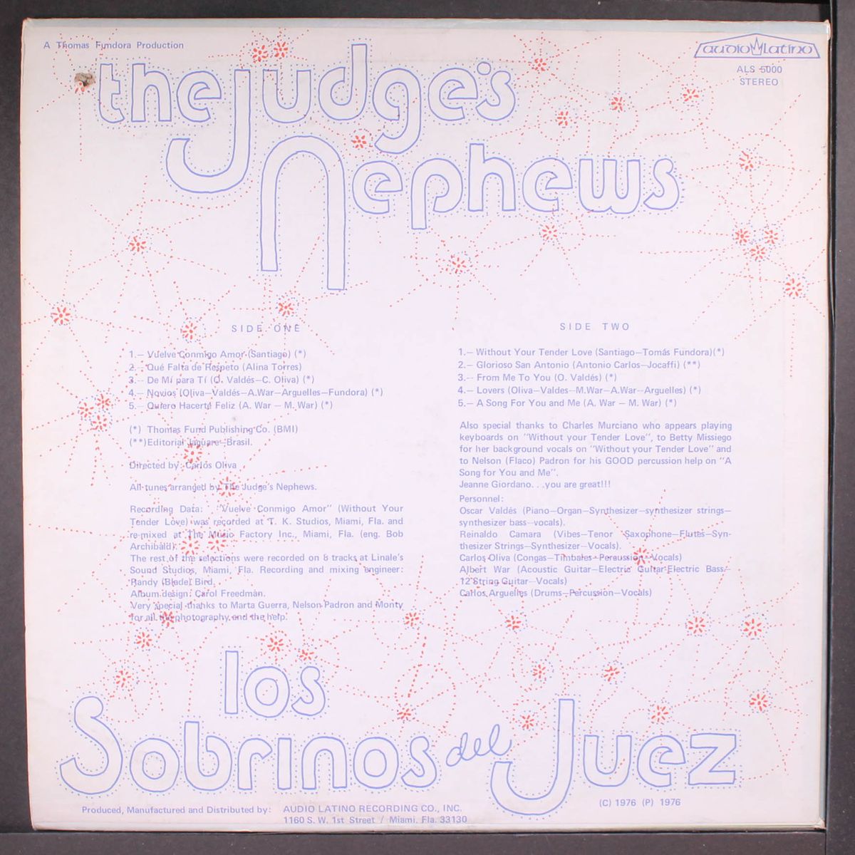 los sobrinos del juez by JUDGE'S NEPHEWS