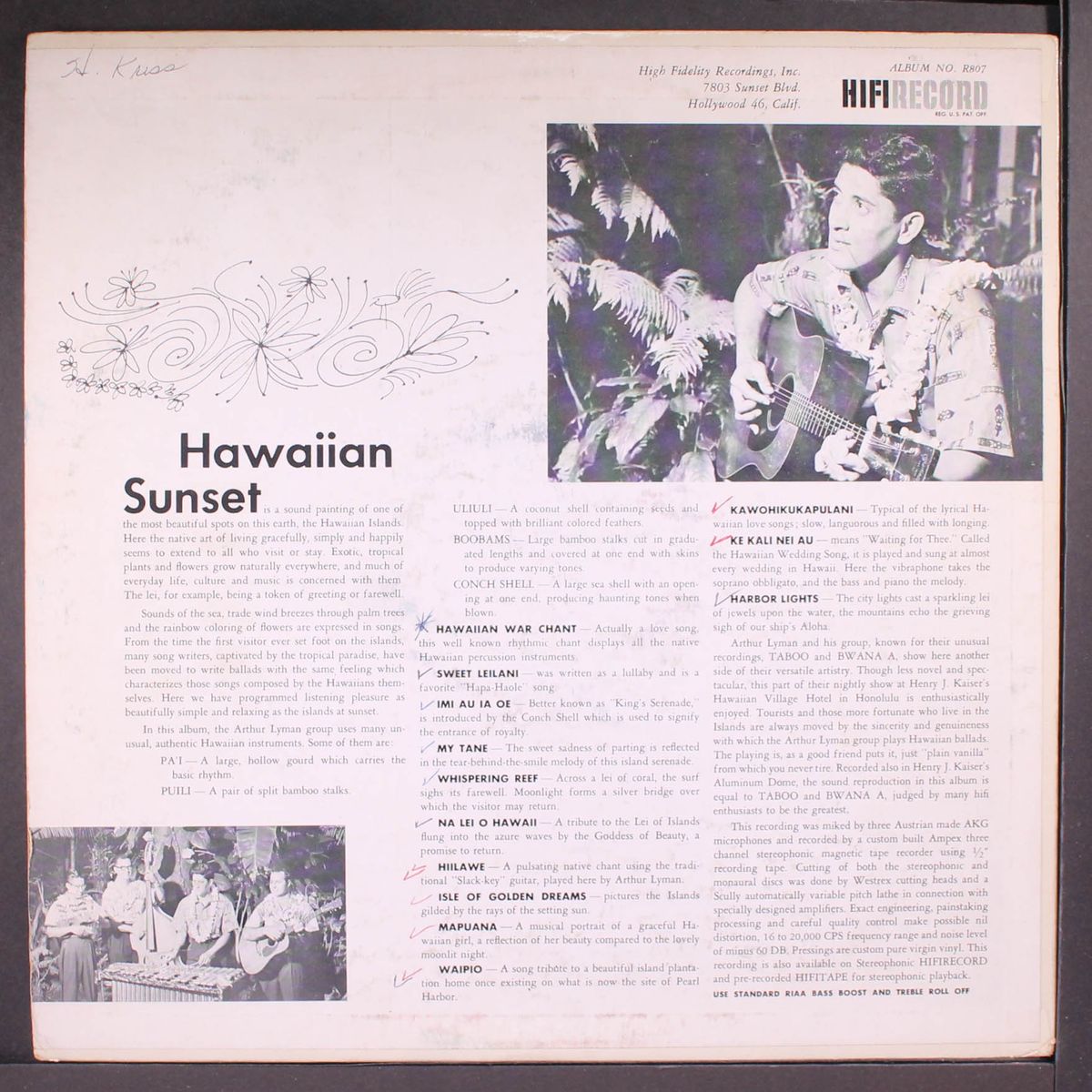 hawaiian sunset by ARTHUR LYMAN