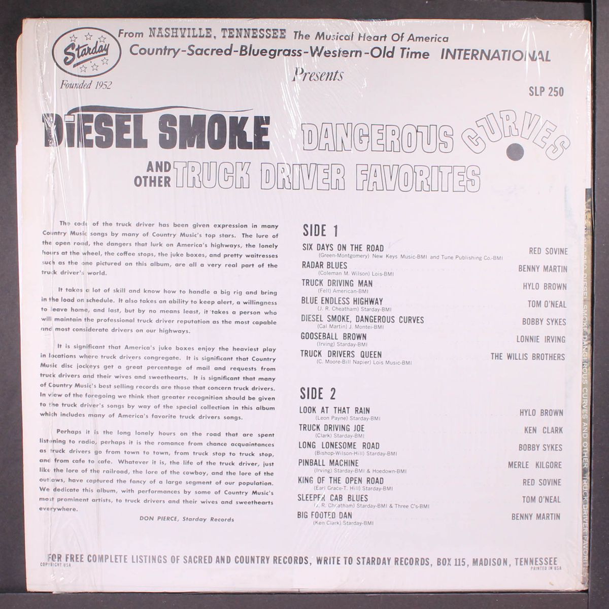 diesel smoke, dangerous curves by VARIOUS