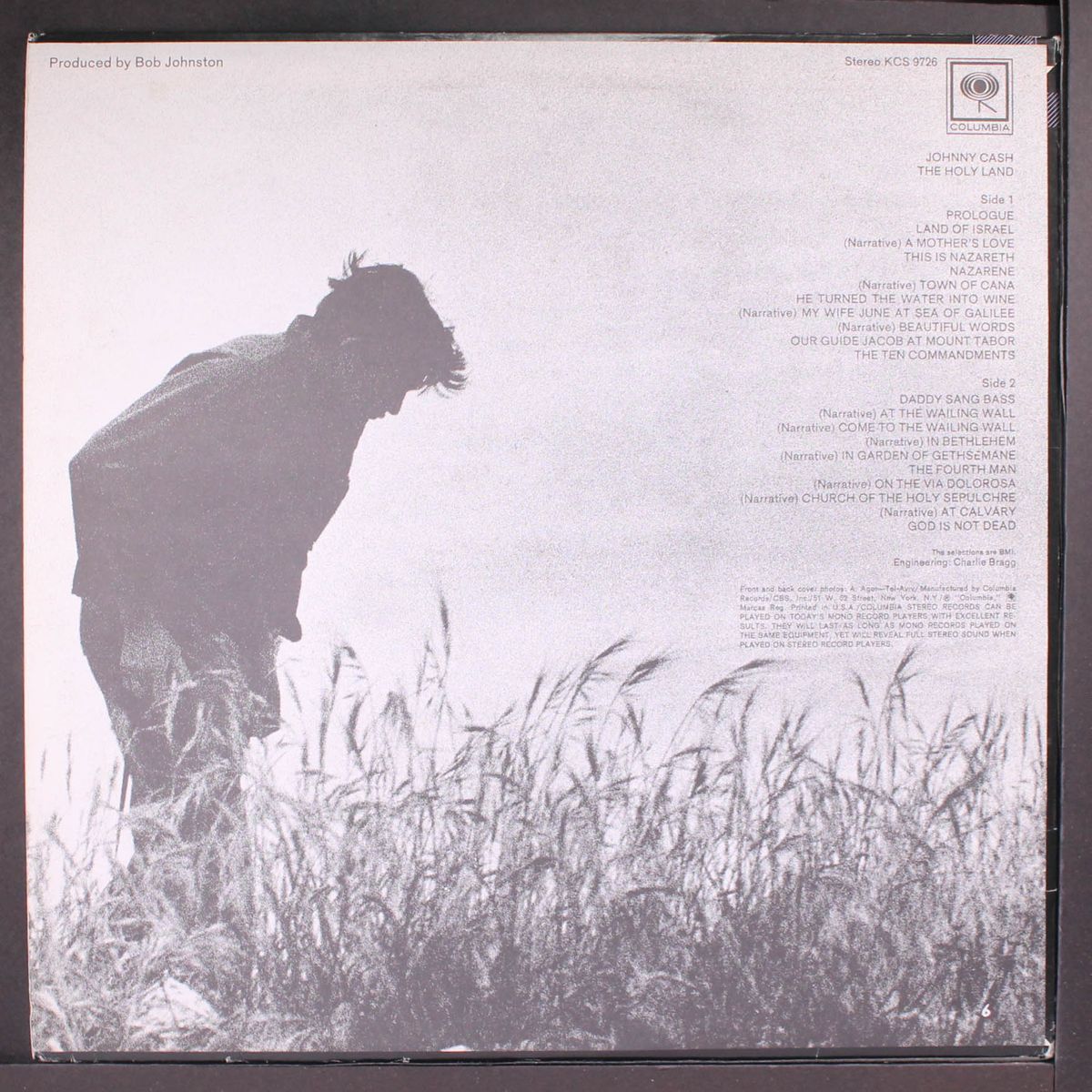 the holy land by JOHNNY CASH