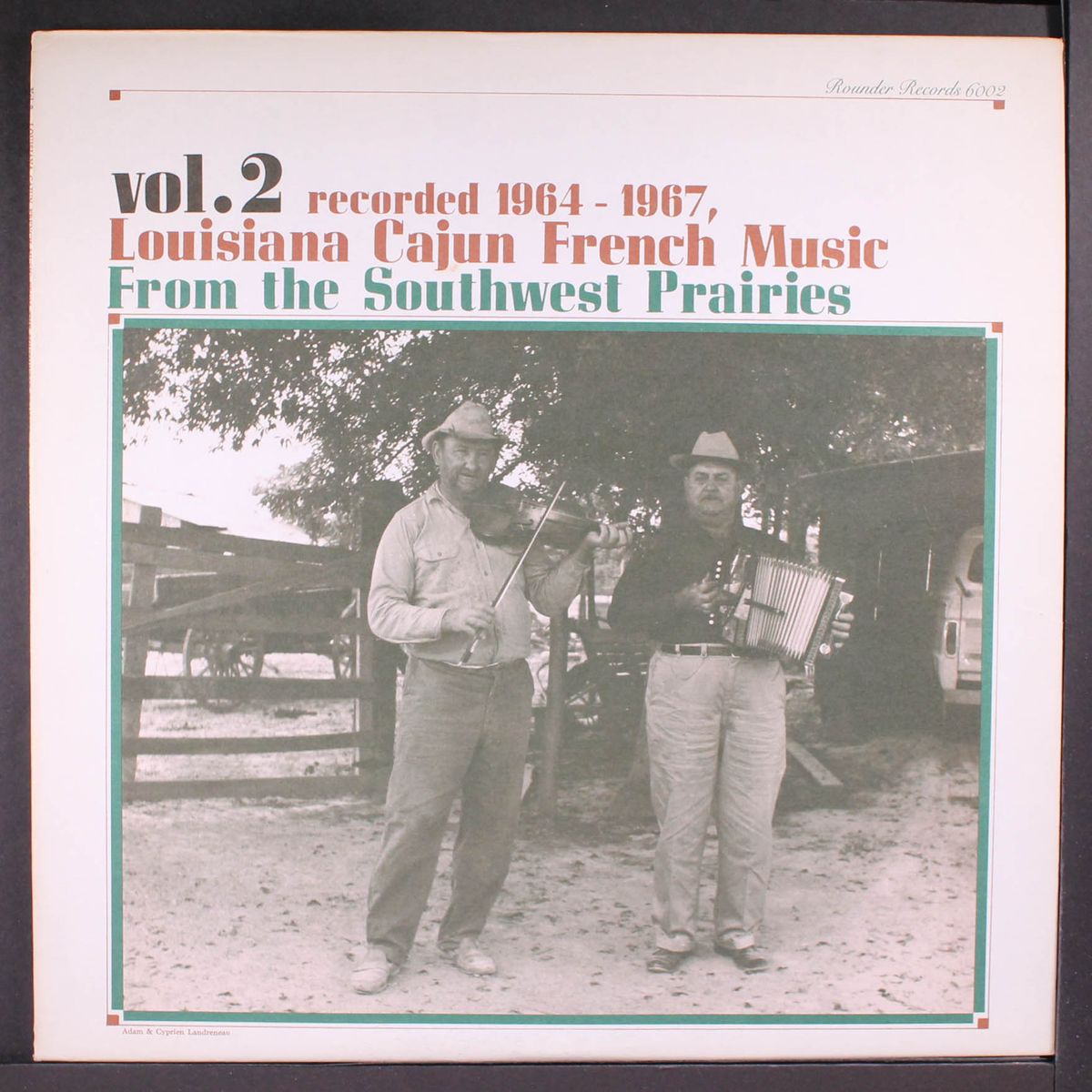 louisiana cajun french music from the southwest prairies, vol. 2 by VARIOUS