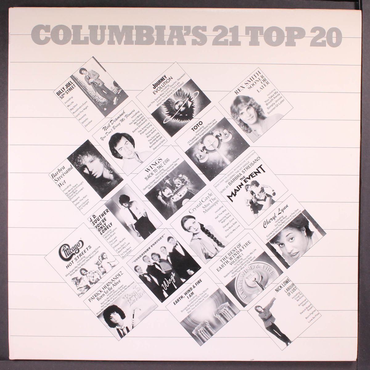 columbia's 21 top 20 by VARIOUS