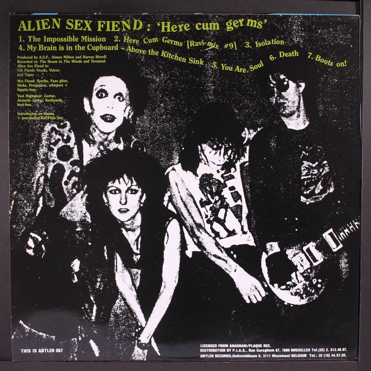 here cum germs by ALIEN SEX FIEND