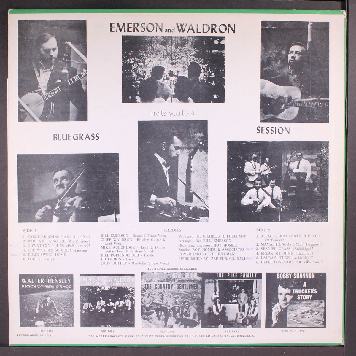 bluegrass session by EMERSON & WALDRON