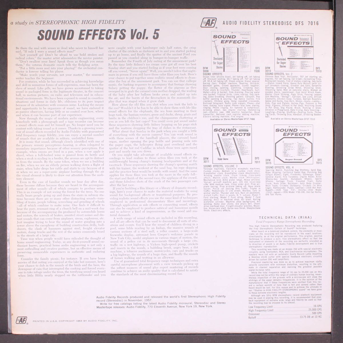 sound effects vol. 5 by NO ARTIST