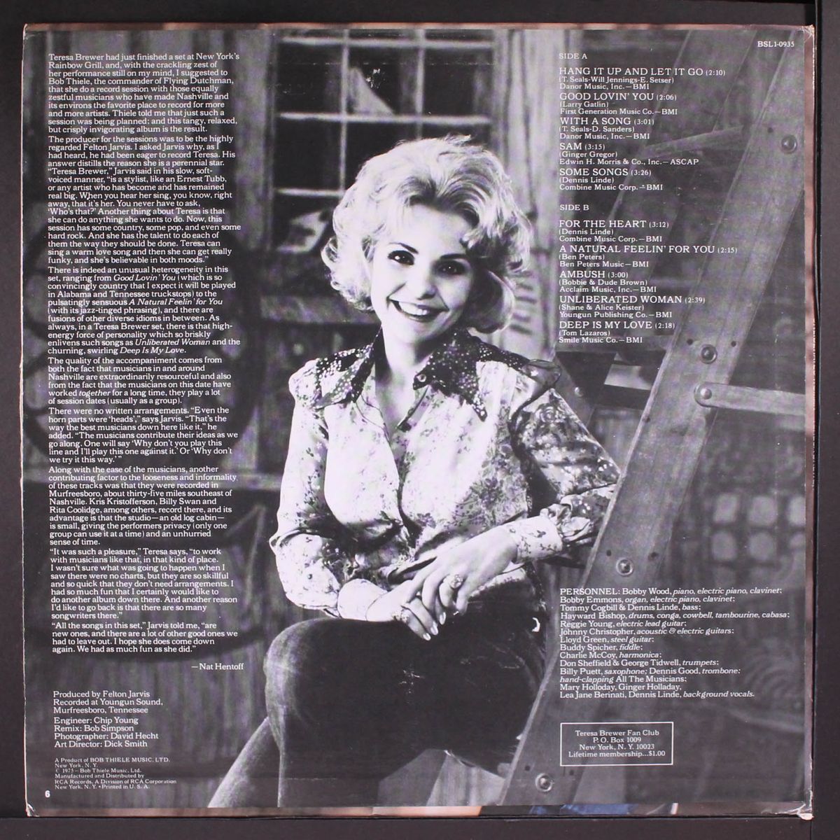 unliberated woman by TERESA BREWER