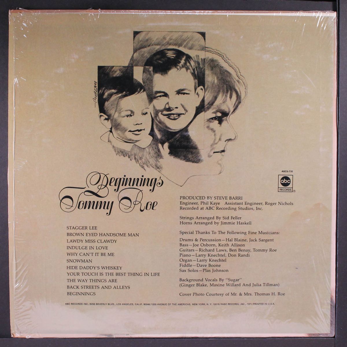 beginnings by TOMMY ROE