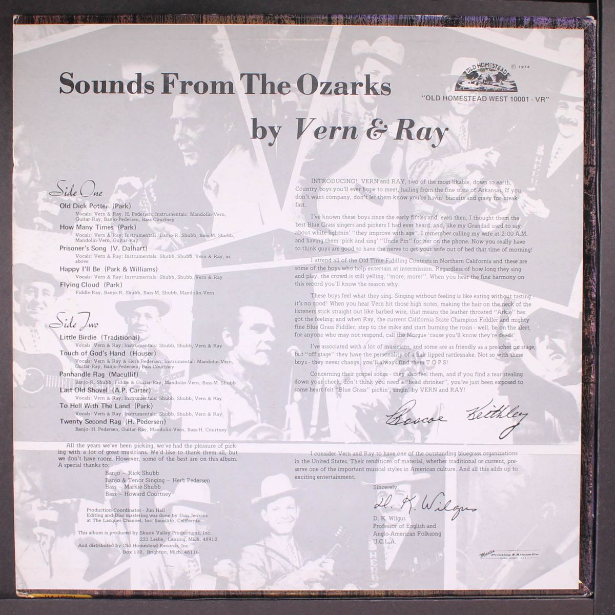 sounds from the ozarks by VERN & RAY