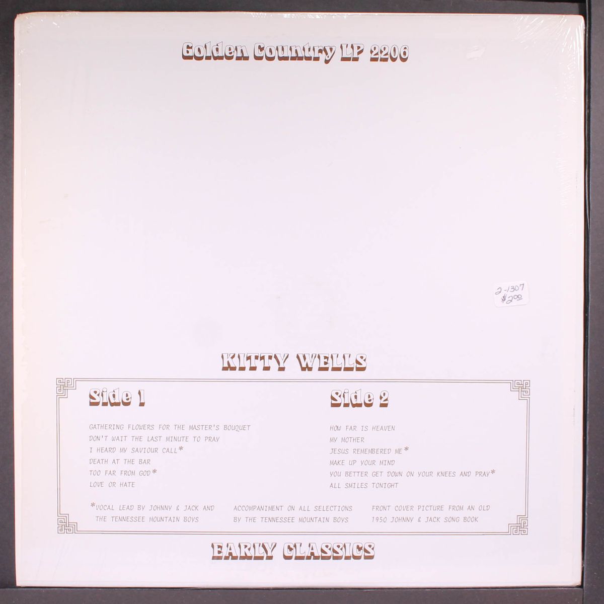 early classics by KITTY WELLS