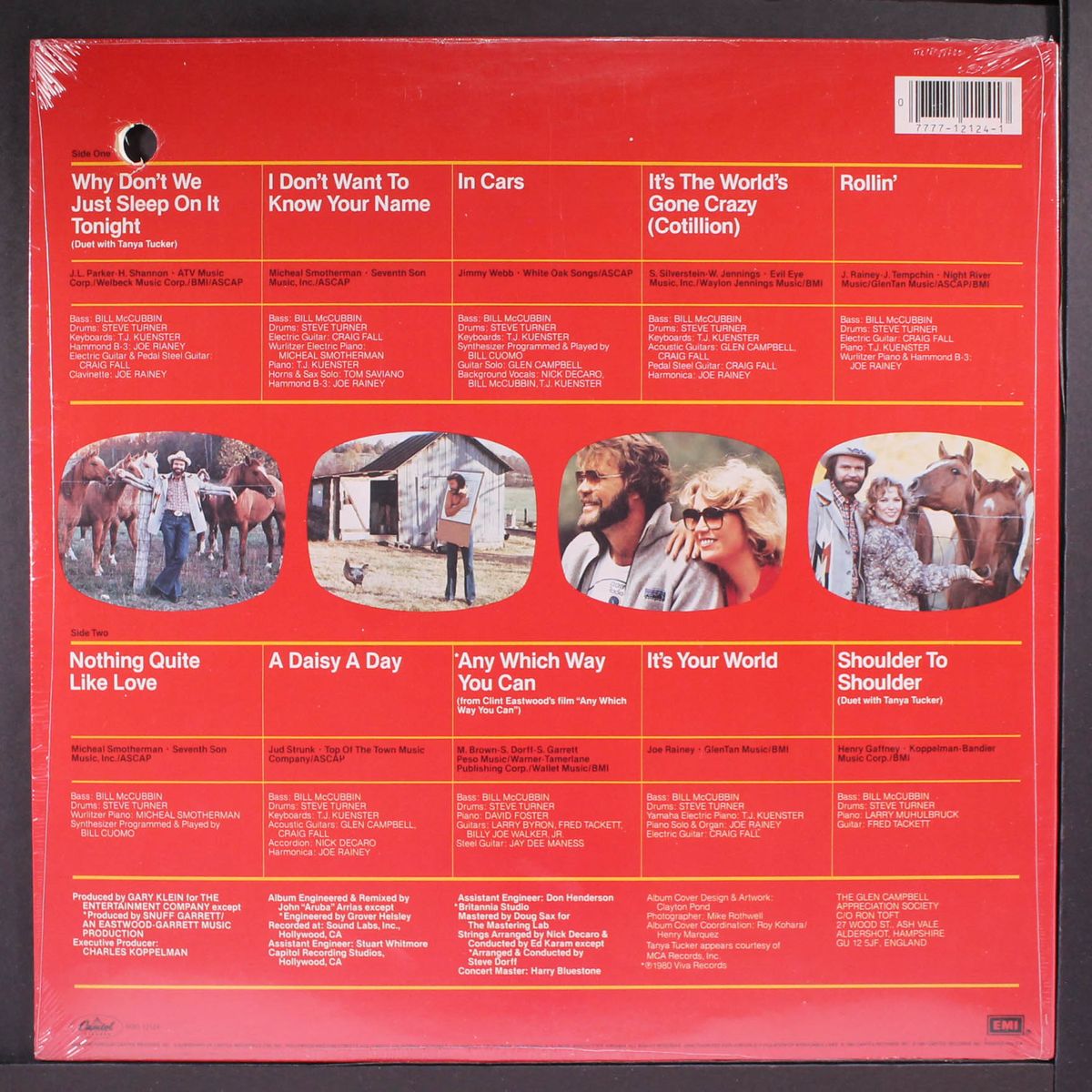 it's the world gone crazy by GLEN CAMPBELL