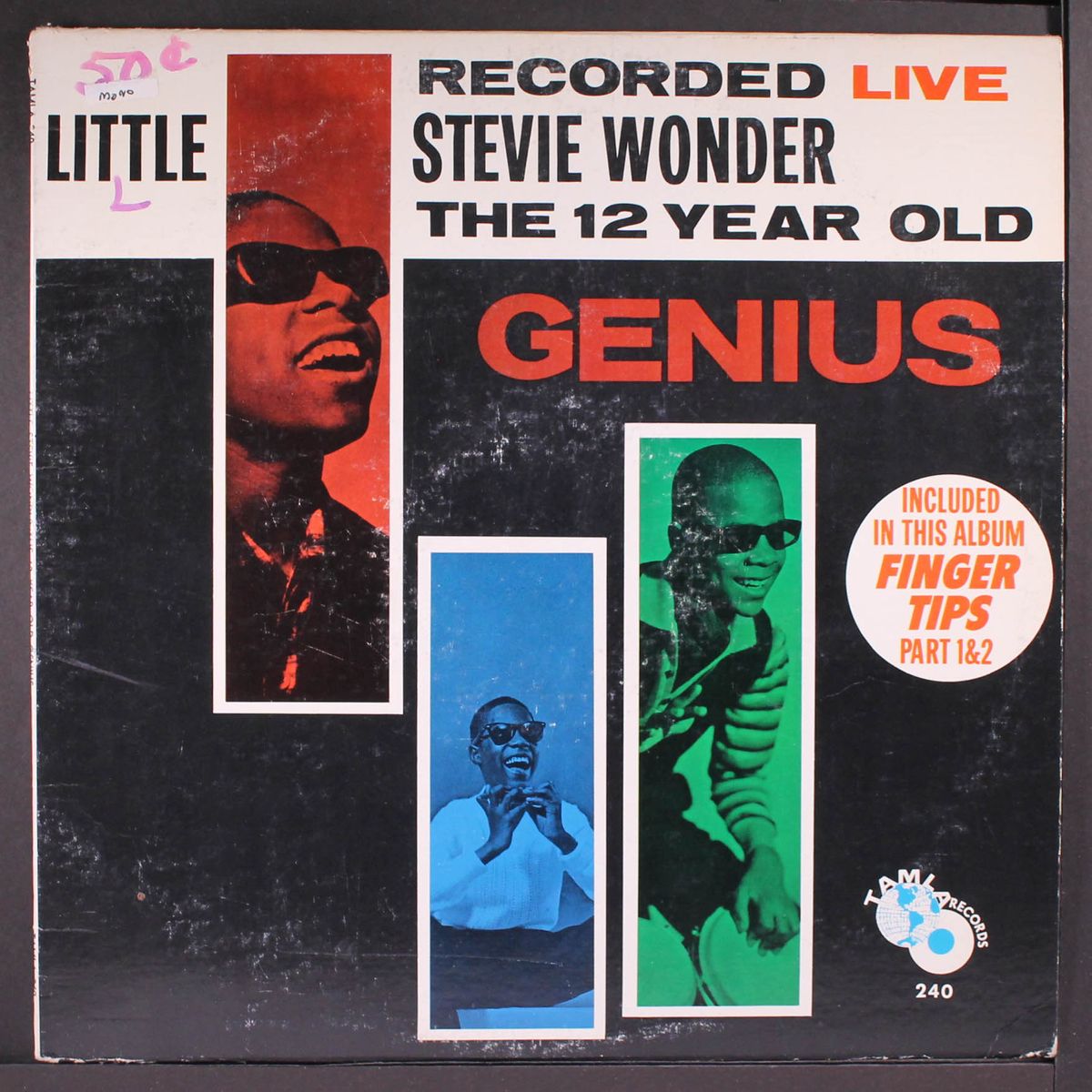 stevie wonder; the 12 year old genius by STEVIE WONDER