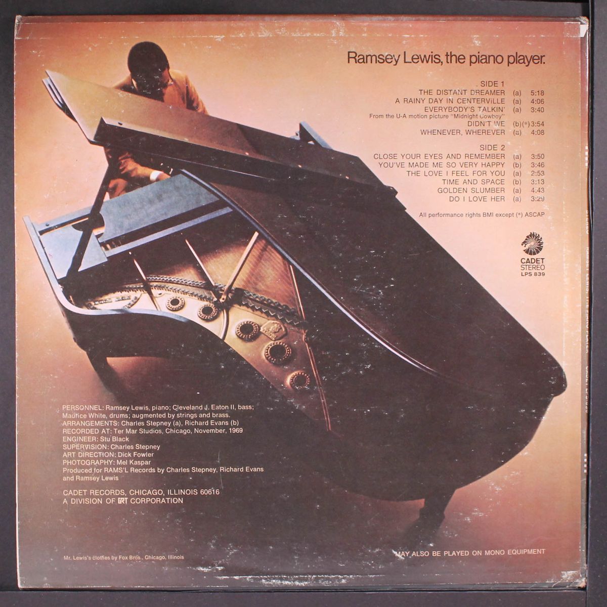 ramsey lewis, the piano player by RAMSEY LEWIS