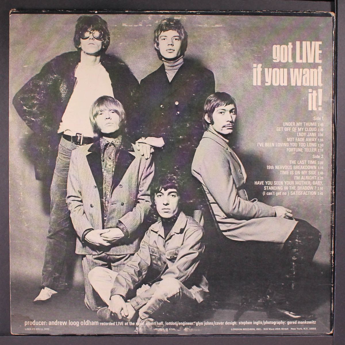 got live if you want it! by ROLLING STONES