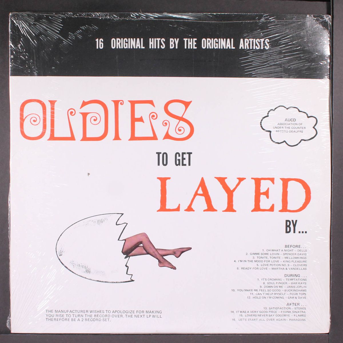 oldies to get layed by by VARIOUS
