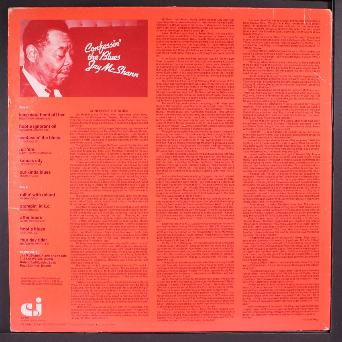 confessin' the blues by JAY MCSHANN