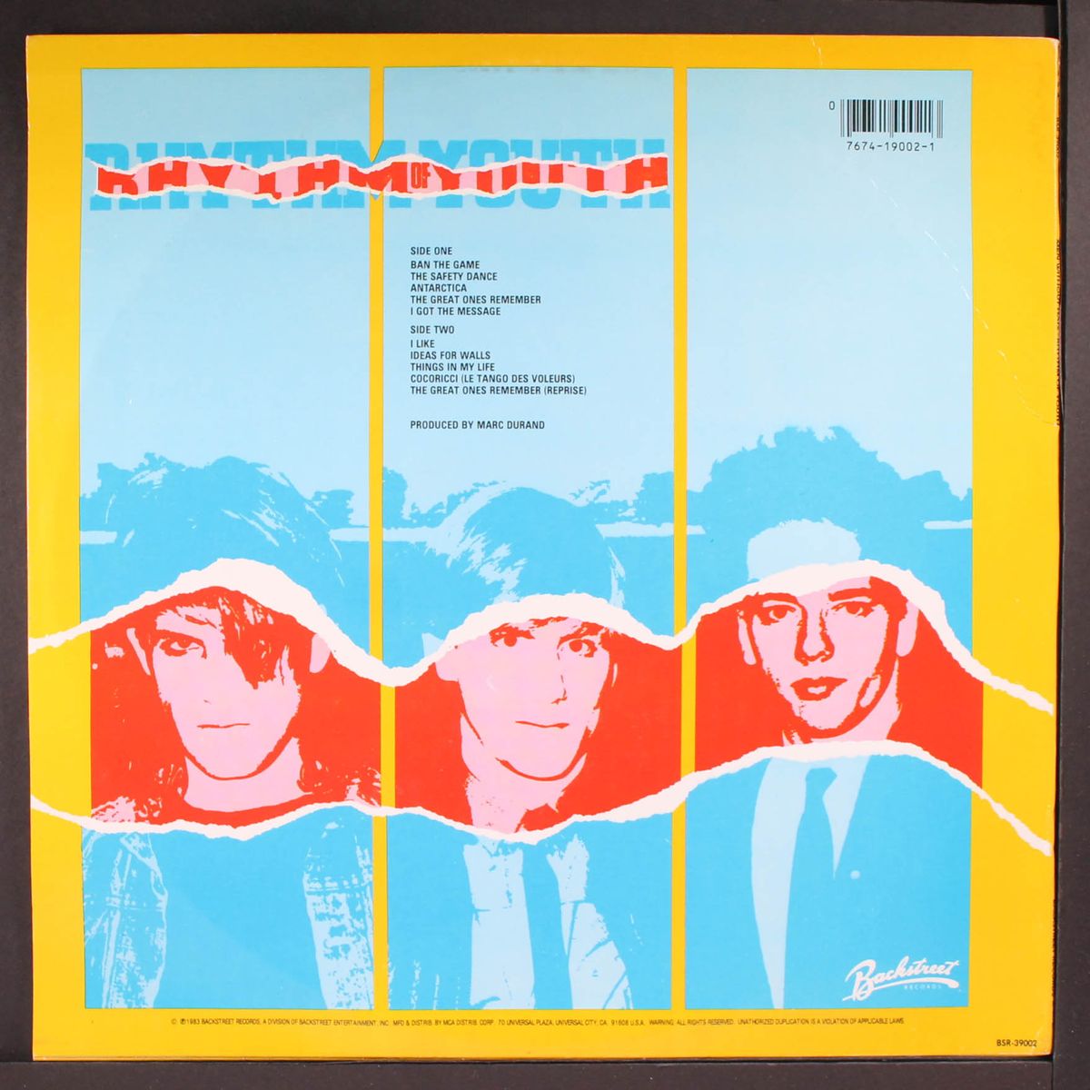 rhythm of youth by MEN WITHOUT HATS