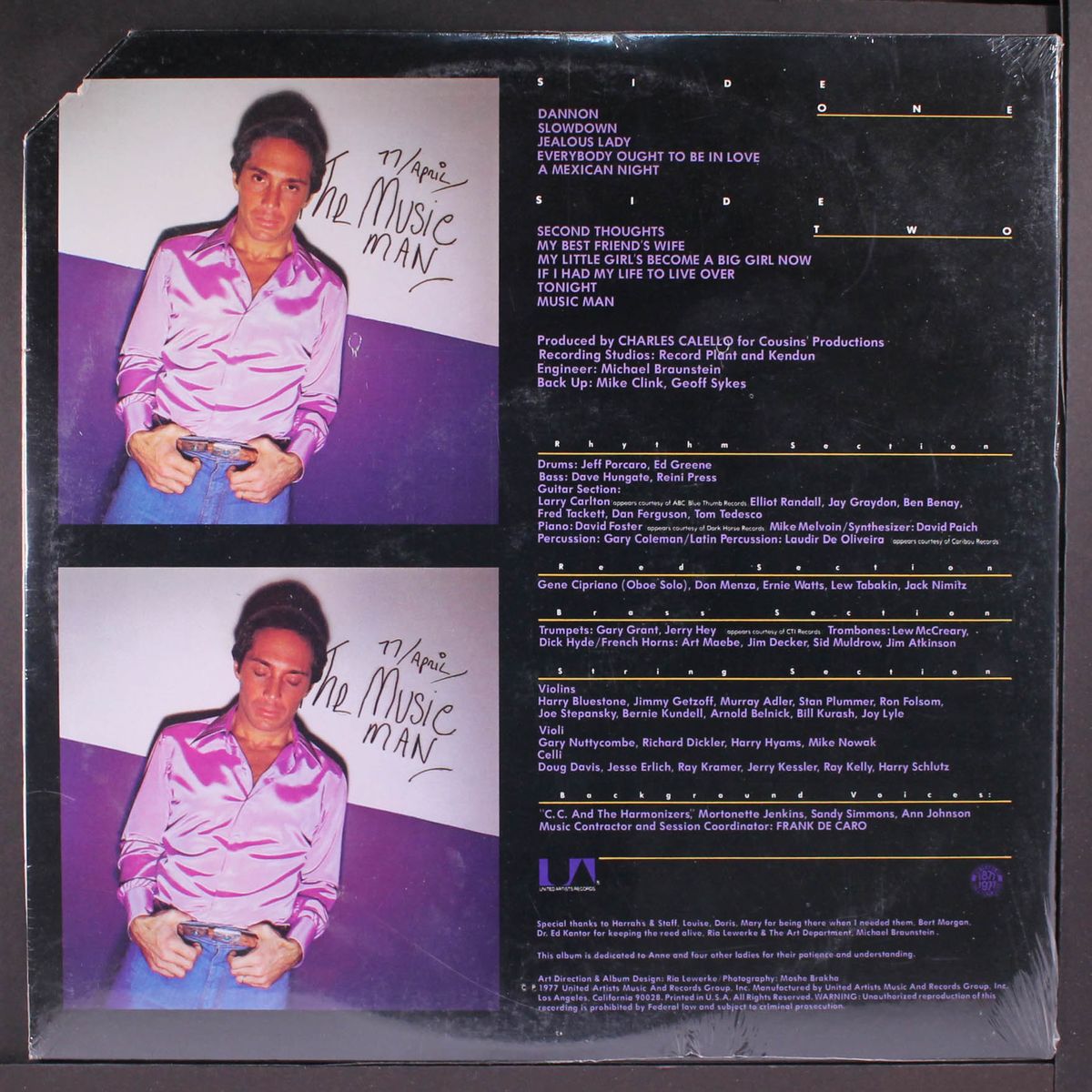 the music man by PAUL ANKA