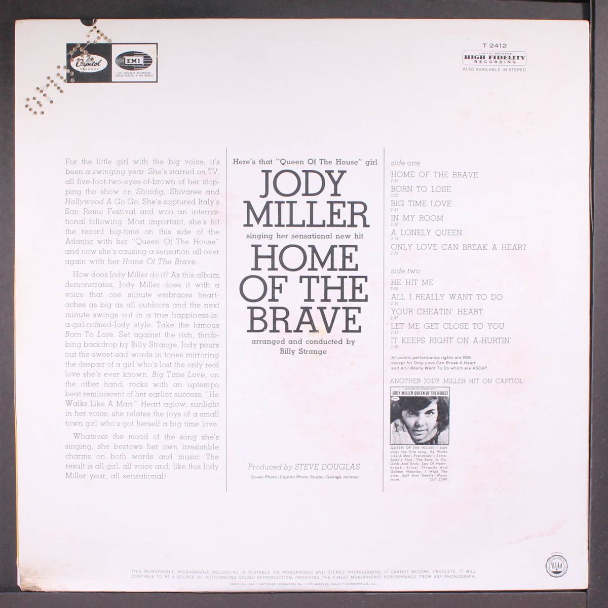 home of the brave by JODY MILLER