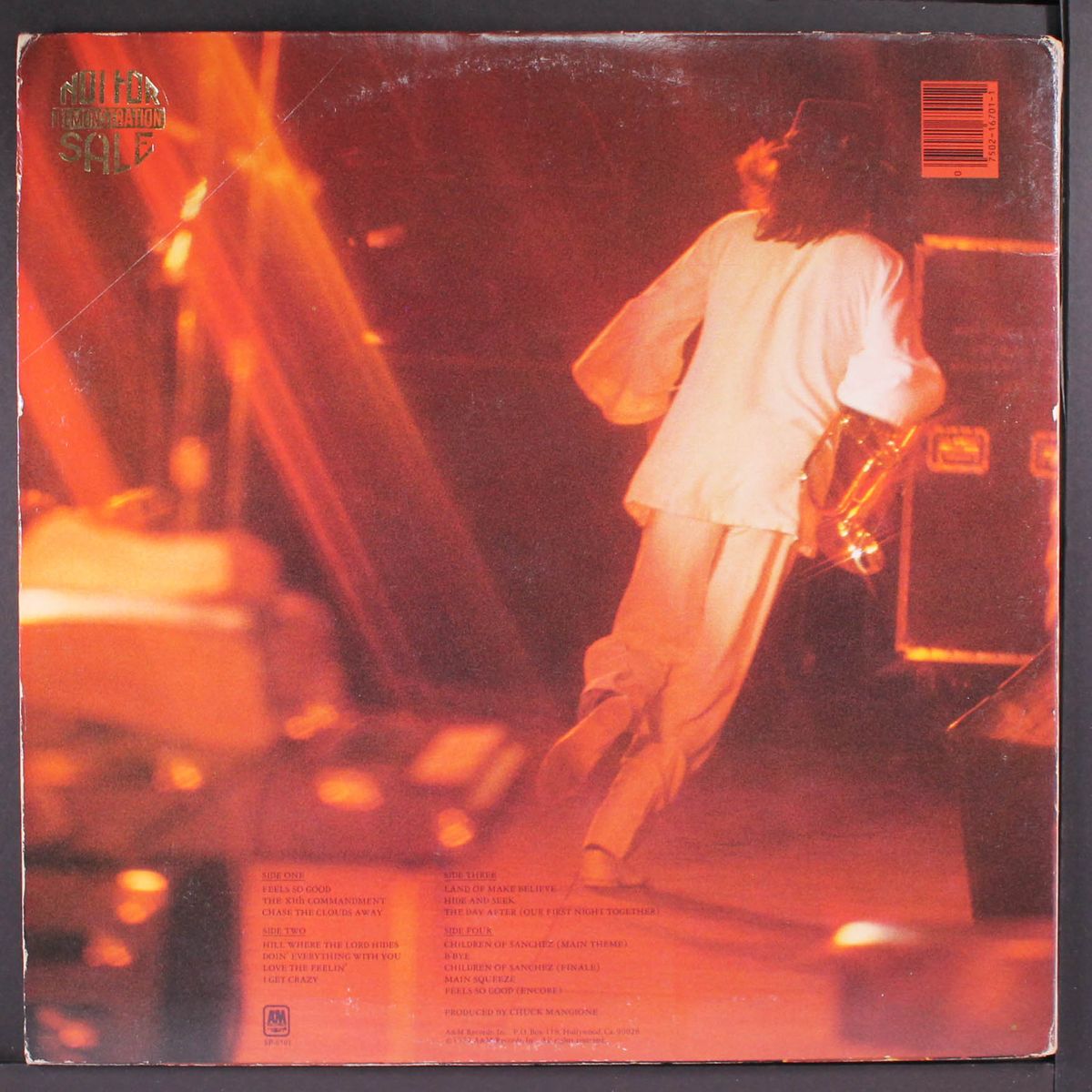 live at the hollywood bowl by CHUCK MANGIONE