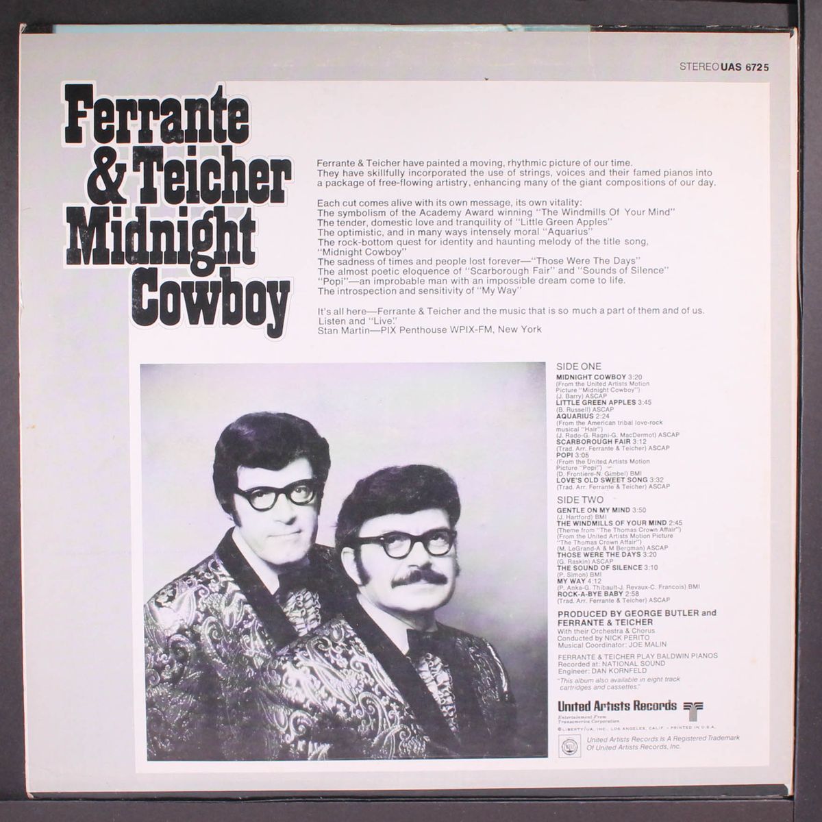 midnight cowboy by FERRANTE & TEICHER