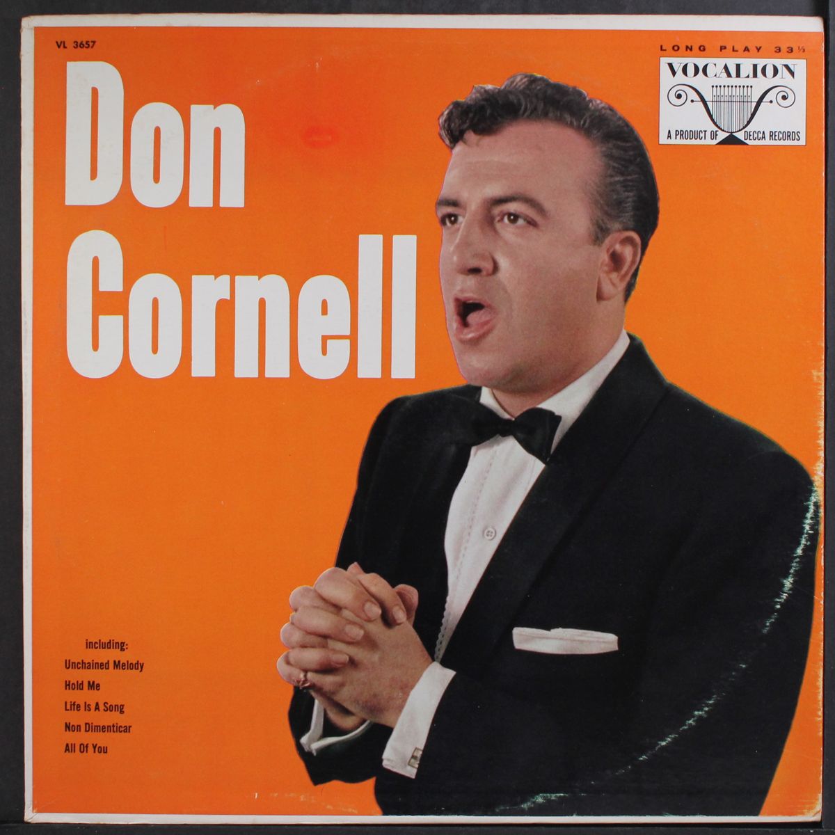 don cornell by DON CORNELL