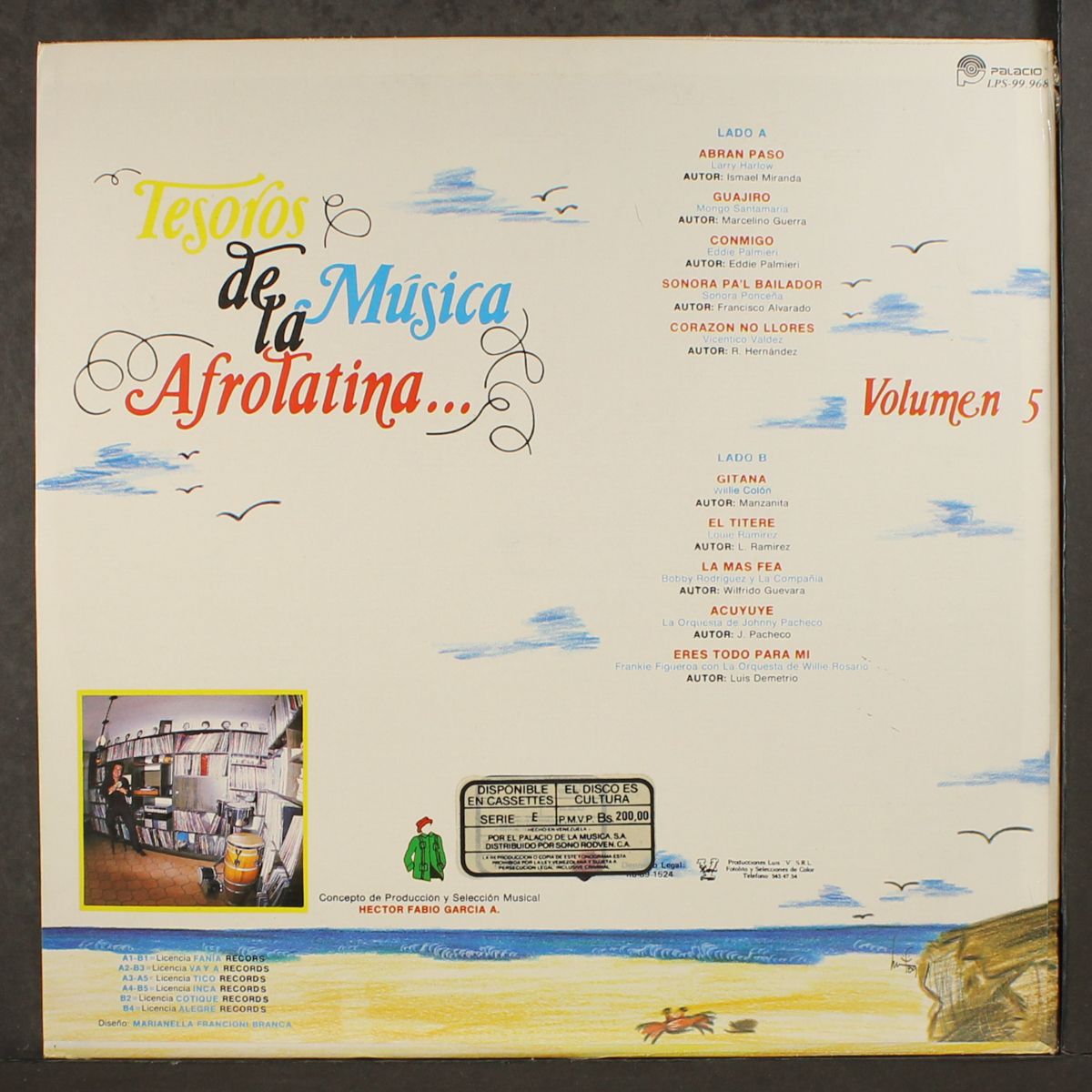 tesoros de la musica afrolatina, vol. 5 by VARIOUS