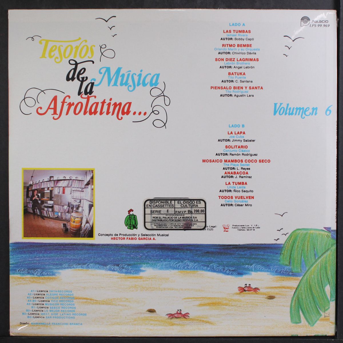 tesoros de la musica afrolatina, vol. 6 by VARIOUS