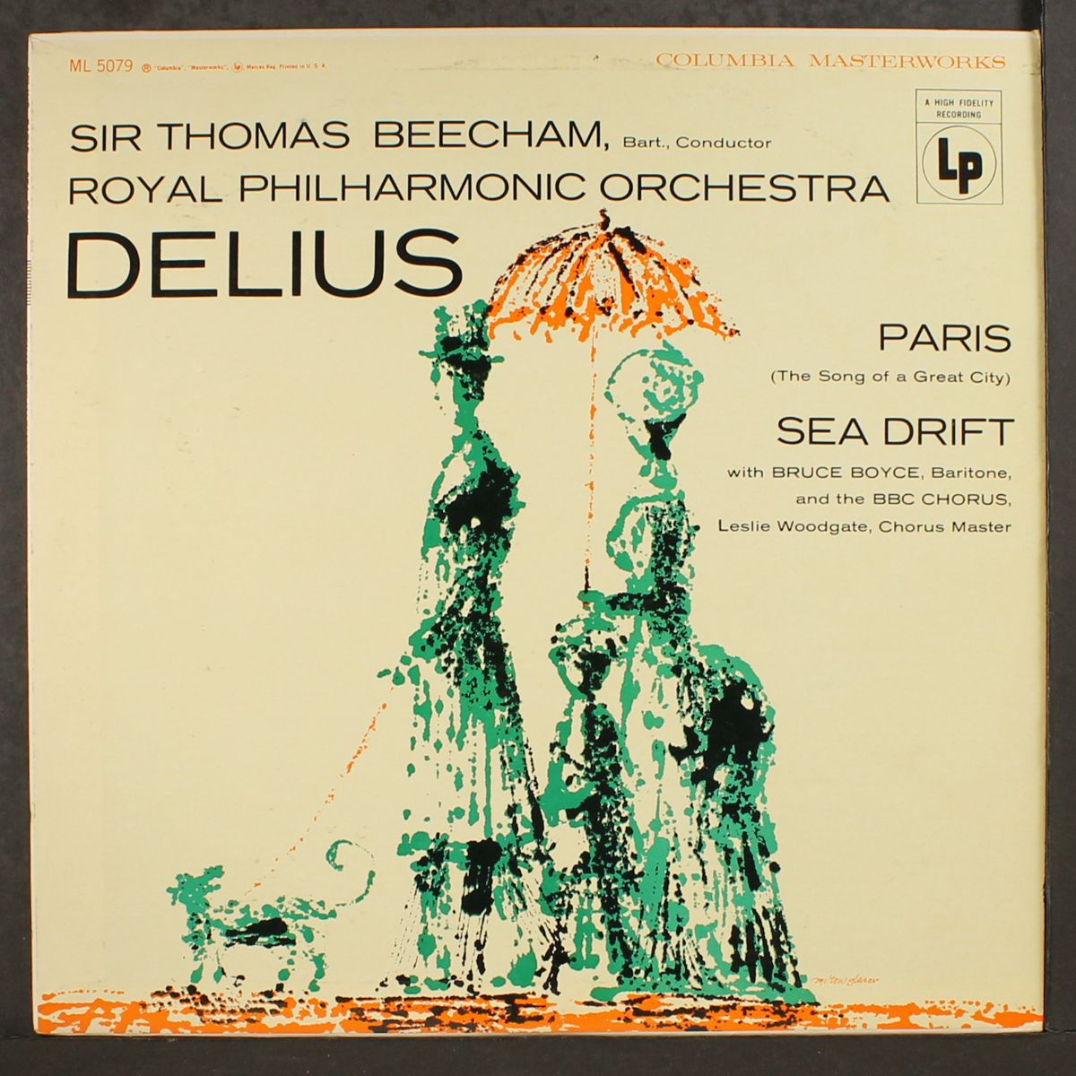 delius: paris, sea drift by SIR THOMAS BEECHAM