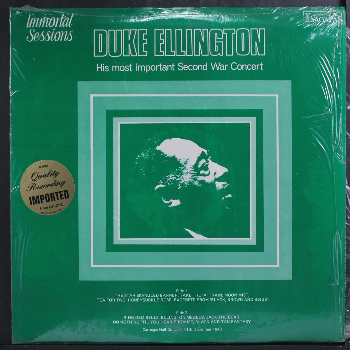 his most important second war concert by DUKE ELLINGTON