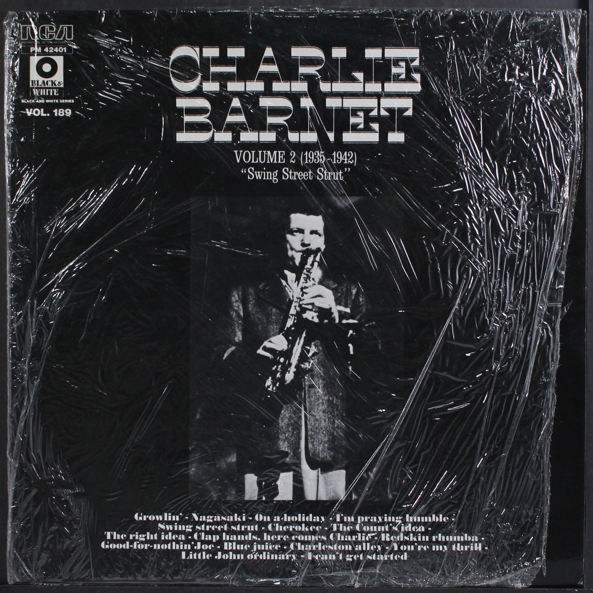 swing street strut, vol. 2: 1935-1942 by CHARLIE BARNET