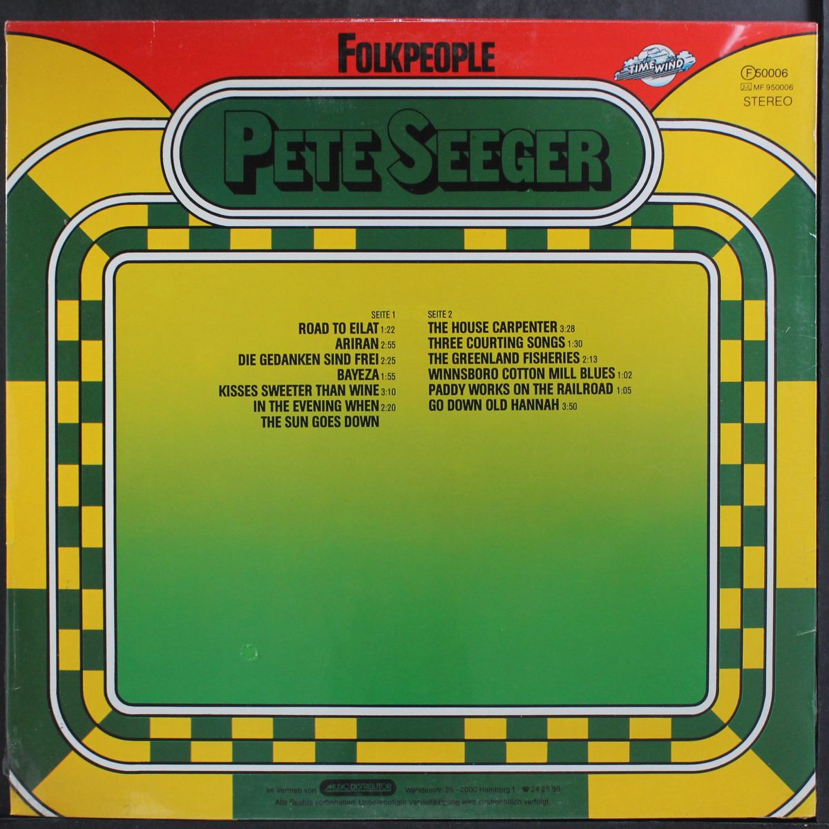 folkpeople by PETE SEEGER
